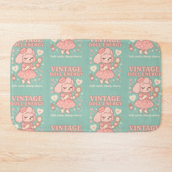 Item preview, Vintage Doll Energy – Cute Retro Poodle Aesthetic designed and sold by Cheeky Companions.