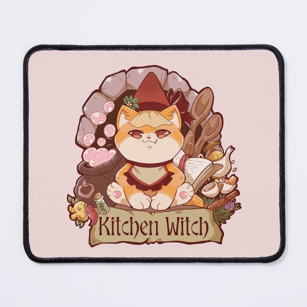 Item preview, Puurfectly Kitchen Witch designed and sold by Puurrfectly.