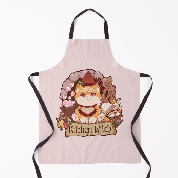 Item preview, Puurfectly Kitchen Witch designed and sold by Puurrfectly.