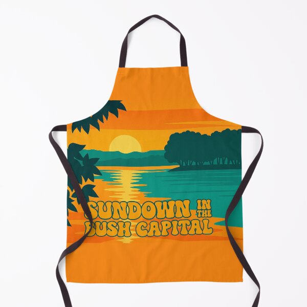 Item preview, Sundown in the Bush Capital - Lake Burley Griffin designed and sold by MRageebArt.