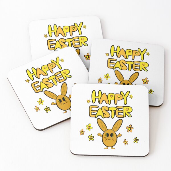 Item preview, Happy Easter Egg Bunny designed and sold by chowlet.