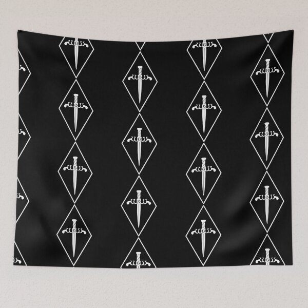 Item preview, AURORA Warriors & Weirdos Sword Crest - White designed and sold by incloudines.