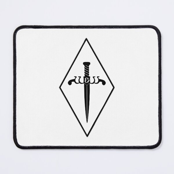 Item preview, AURORA Warriors & Weirdos Sword Crest - Black designed and sold by incloudines.
