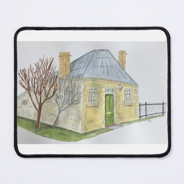 Item preview, Classic Georgian Cottage, Oatlands, Tasmania designed and sold by JMwatercolor.