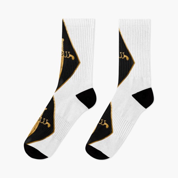 Item preview, AURORA Warriors & Weirdos Sword Crest - Black and Gold designed and sold by incloudines.