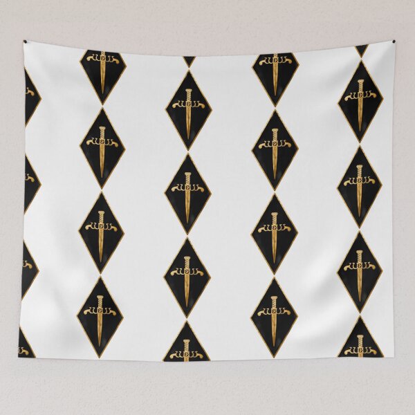 Item preview, AURORA Warriors & Weirdos Sword Crest - Black and Gold designed and sold by incloudines.