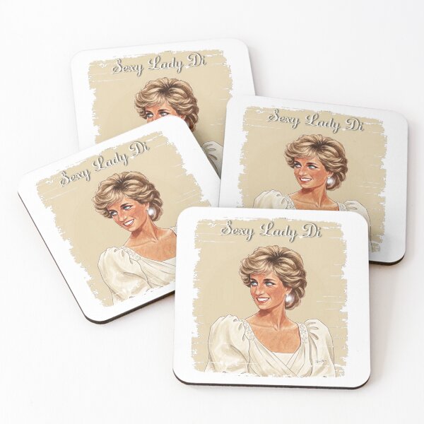 Item preview, Sexy Lady Di Retro Portrait designed and sold by Hen-C-Art.