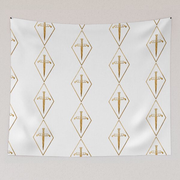 Item preview, AURORA Warriors & Weirdos Sword Crest - Dark Gold designed and sold by incloudines.