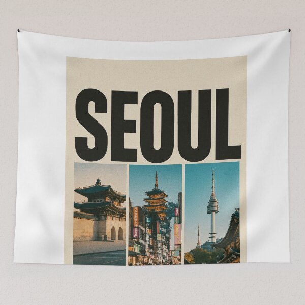 Item preview, Seoul South Korea – Traditional Meets Modern Photo Series designed and sold by Aryabek.