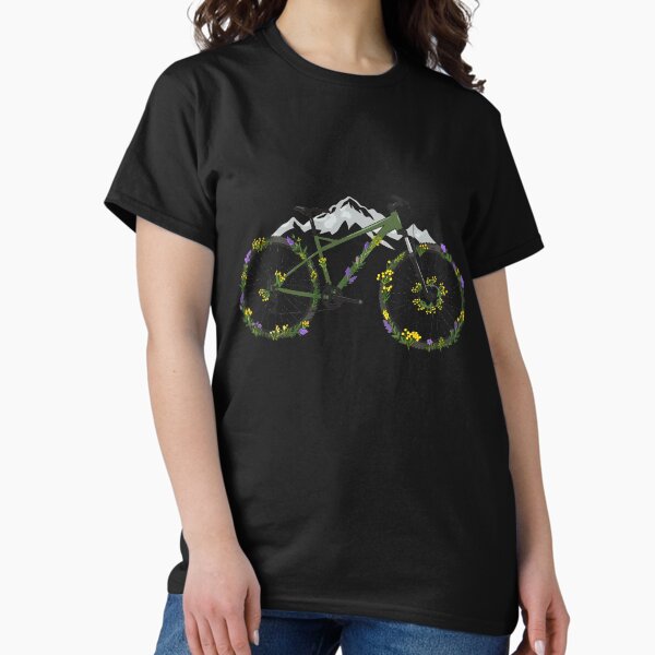 Item preview, Ride Free, Feel Free: A Bicycle Adventure Through Nature, cycling lover, bicycle rider mountain biking lover designed and sold by Collagedream.