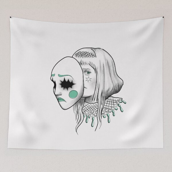 Item preview, AURORA Aksnes Cure For Me - Ink and Pencil designed and sold by incloudines.