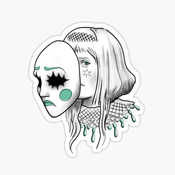 Item preview, AURORA Aksnes Cure For Me - Ink and Pencil designed and sold by incloudines.