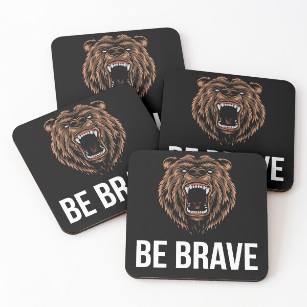 Item preview, Be Brave - white designed and sold by VasInd.