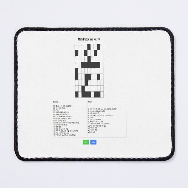 Item preview, Puzzle No. 10 — 9×9  designed and sold by ariksworld.