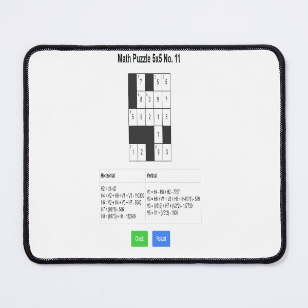 Item preview, 5×5 Puzzle No. 11 — Solved designed and sold by ariksworld.
