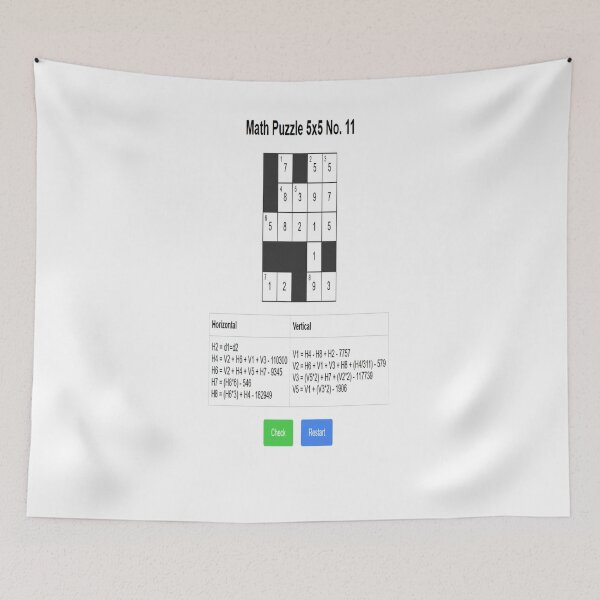 Item preview, 5×5 Puzzle No. 11 — Solved designed and sold by ariksworld.