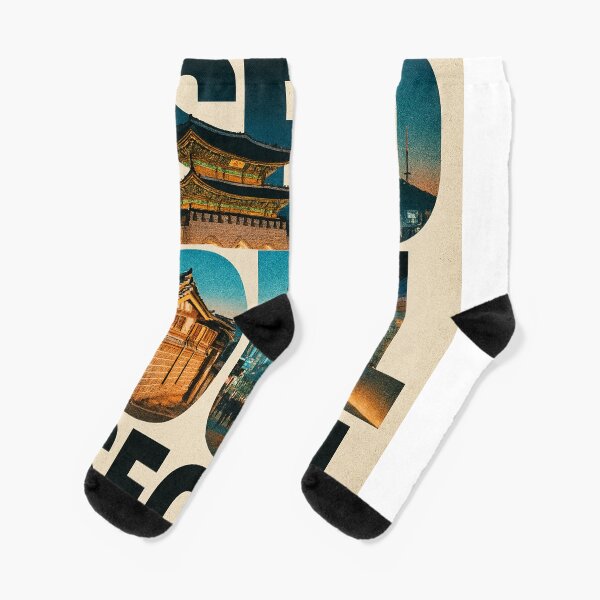 Item preview, Seoul South Korea – Night Views and Cultural Heritage designed and sold by Aryabek.