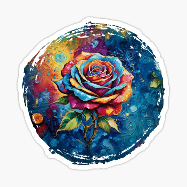 Artikel-Vorschau von Vibrant Rose: Eine farbenfrohe Traumlandschaft, designt und verkauft von artistwill.