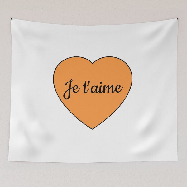 Item preview, Je Taime - I love you in French   designed and sold by Inspirationmotivation.