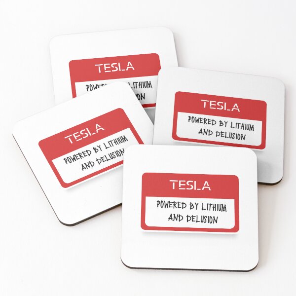 Item preview, Tesla: Powered by Lithium and Delusion designed and sold by Maximillians.