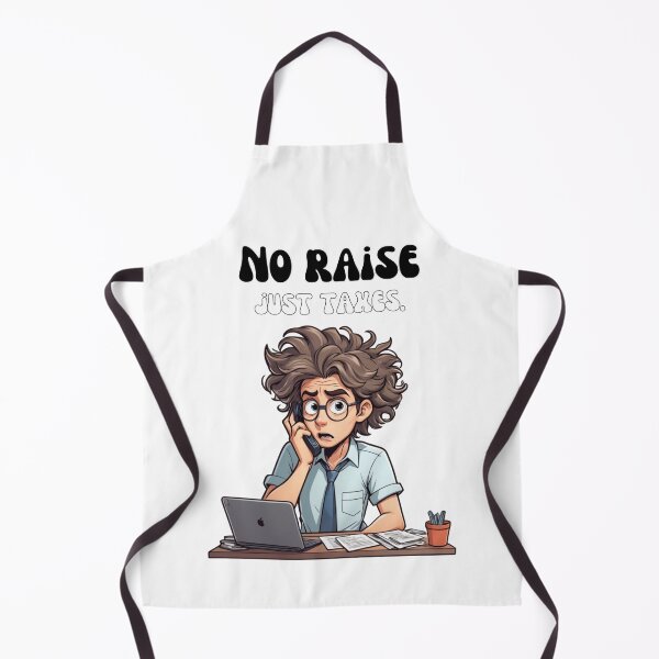 Item preview, No Raise, Just Taxes – Funny Political Quote Shirt designed and sold by Babayaa.