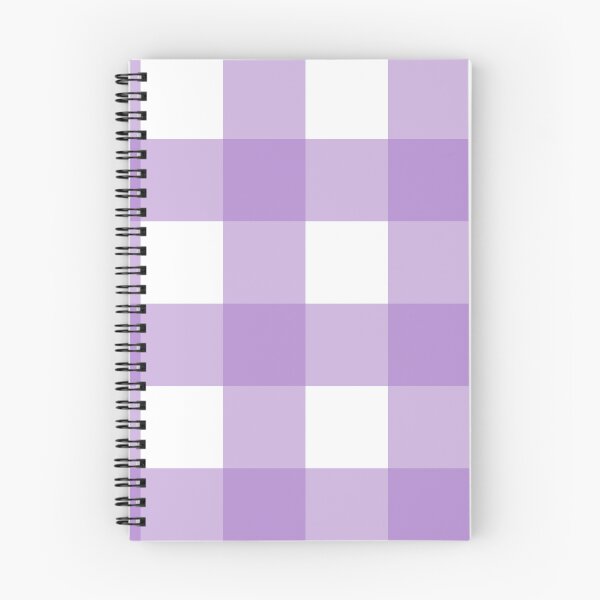 Item preview, Gingham 5 purple designed and sold by ThreadBorne.