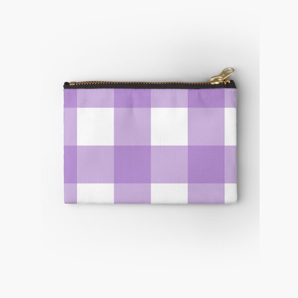 Item preview, Gingham 5 purple designed and sold by ThreadBorne.