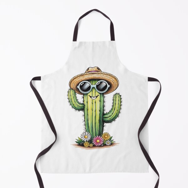Item preview, Cactus with Sunglasses designed and sold by PinkiPop Studio.