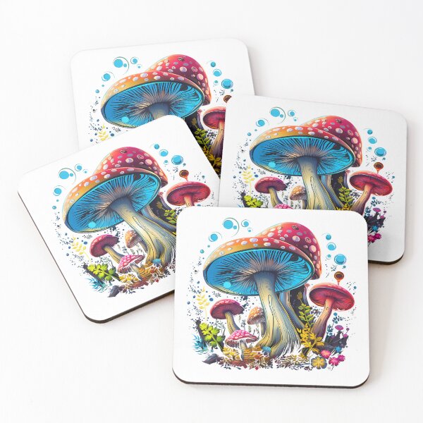 Item preview, Vibrant Mushroom Wonderland designed and sold by StyleTee11.