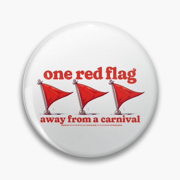 Item preview, Funny Red Flags Quote – Hot Mess Energy Vibes designed and sold by THETEEHEEPARTY.