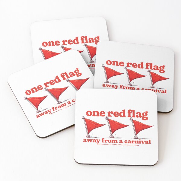 Item preview, Funny Red Flags Quote – Hot Mess Energy Vibes designed and sold by THETEEHEEPARTY.