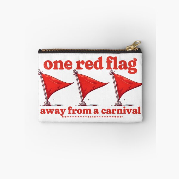 Item preview, Funny Red Flags Quote – Hot Mess Energy Vibes designed and sold by THETEEHEEPARTY.
