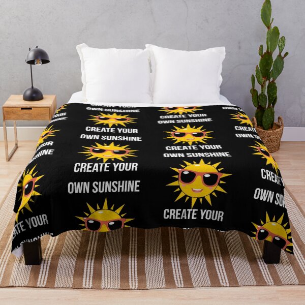 Item preview, Create Your Own Sunshine - white designed and sold by VasInd.