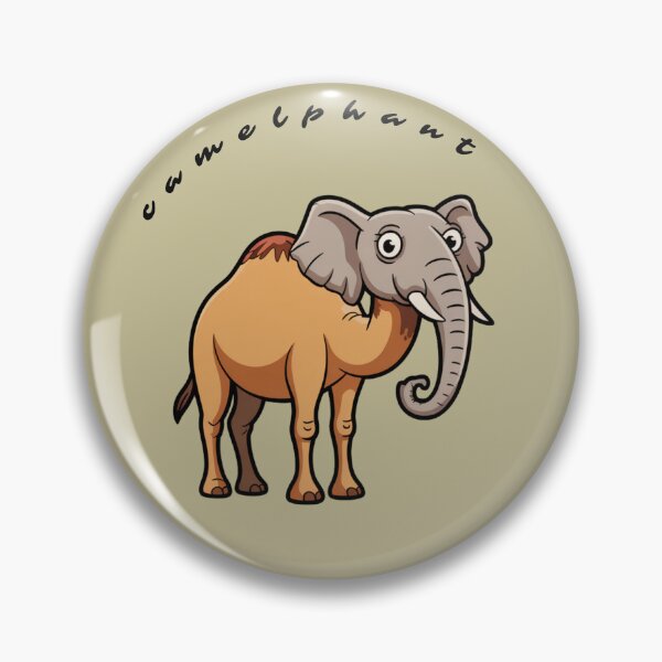Item preview, Camelphant Brainrot Absurdity designed and sold by SurrealArtSzysz.