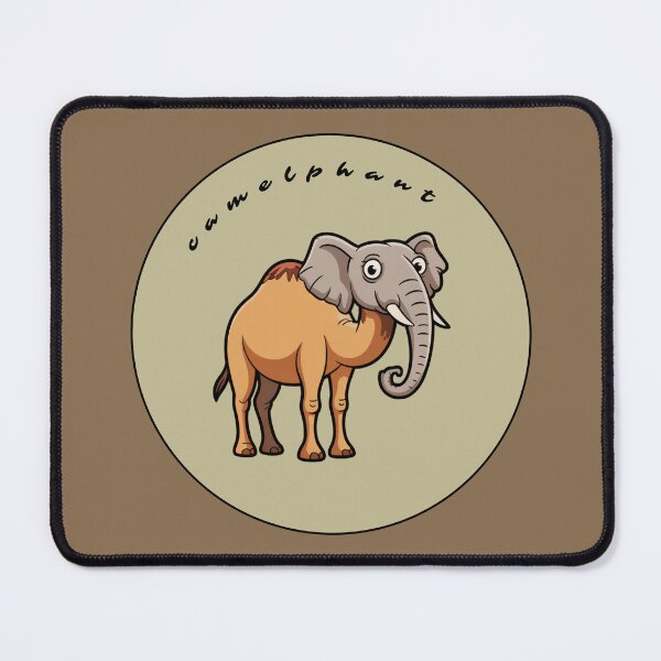 Item preview, Camelphant Brainrot Absurdity designed and sold by SurrealArtSzysz.