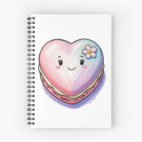 Item preview, Heart Macaron  designed and sold by PinkiPop Studio.