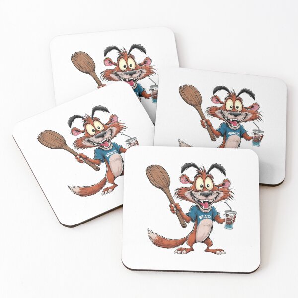 Item preview, Thirsty Cartoon Critter Quirky Cartoon Fun: Whacky Style designed and sold by ValhallaPrint.