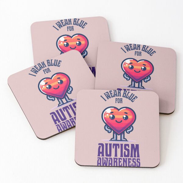Item preview, Neurodiversity, I wear Blue for autism awarness designed and sold by MoodCircuit.
