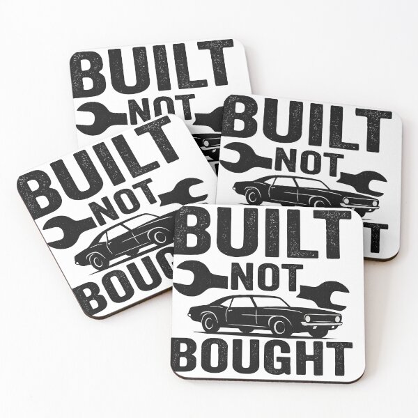 Item preview, Built Not Bought designed and sold by Trendy Sticker & Merch Collection - Express Yourself.