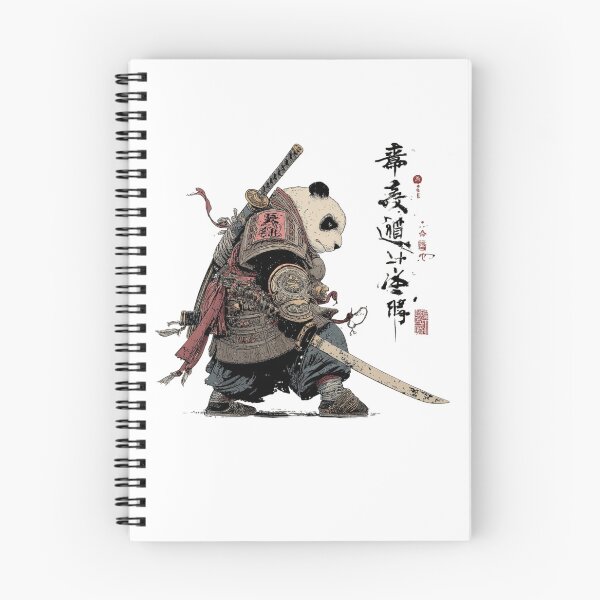 Item preview, Ukiyo-e Art Panda Samurai Animal designed and sold by RockFireMerch.