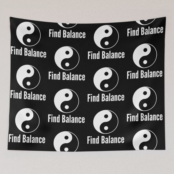 Item preview, Find Balance - white designed and sold by VasInd.