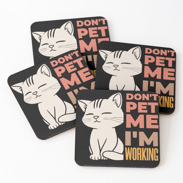 Item preview, Don't pet me i'm working designed and sold by KaiLabsArt.