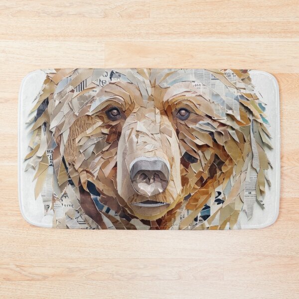 Item preview, Grizzly Strength Collage designed and sold by caracatita75.