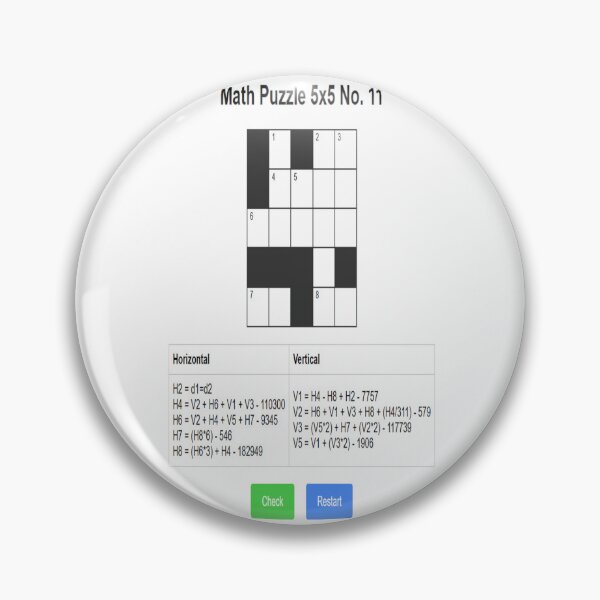 Item preview, Puzzle 11 — 5×5 Challenge Awaits designed and sold by ariksworld.