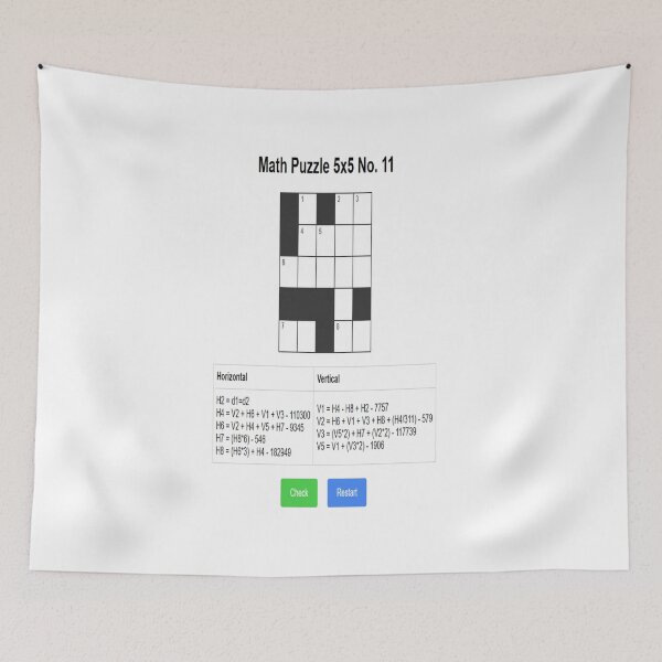 Item preview, Puzzle 11 — 5×5 Challenge Awaits designed and sold by ariksworld.