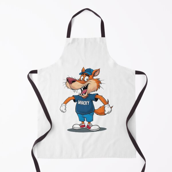 Item preview, Quirky Critter with Personality Goofy Fox with a Big Smile designed and sold by ValhallaPrint.