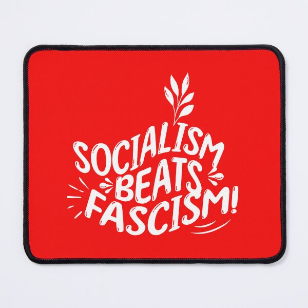 Item preview, Socialism Beats Fascism Political T-Shirt designed and sold by ViviWyco.