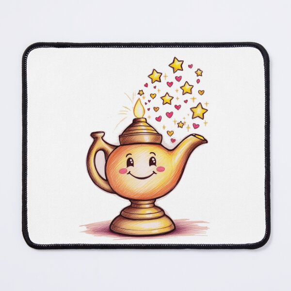 Item preview, Aladdin's Lamp designed and sold by PinkiPop Studio.