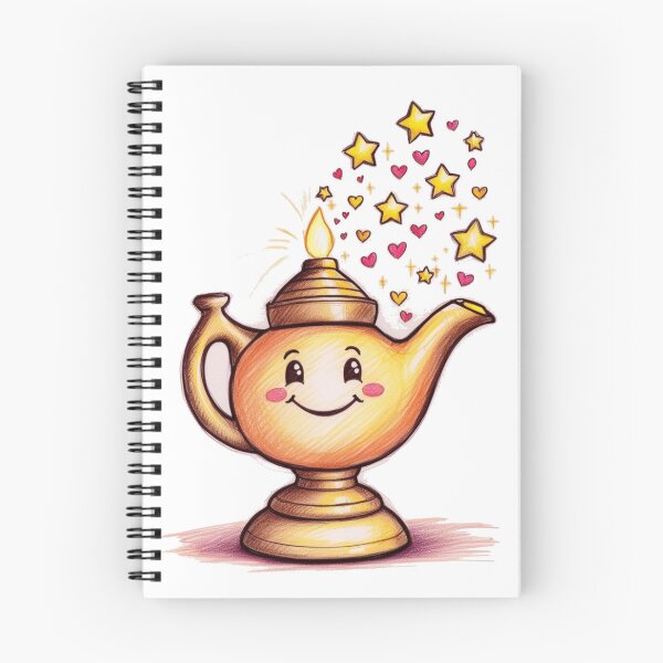 Item preview, Aladdin's Lamp designed and sold by PinkiPop Studio.