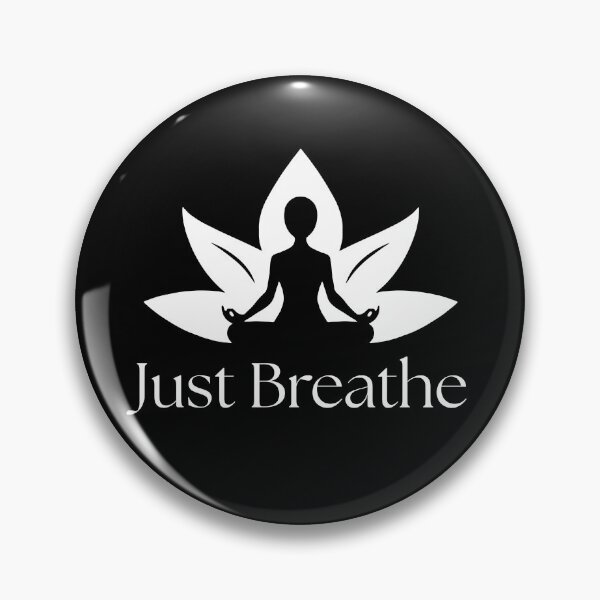 Item preview, Just Breathe - white designed and sold by VasInd.